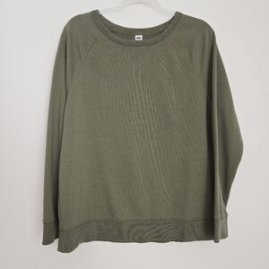 Green Crewneck Sweatshirt Size Large